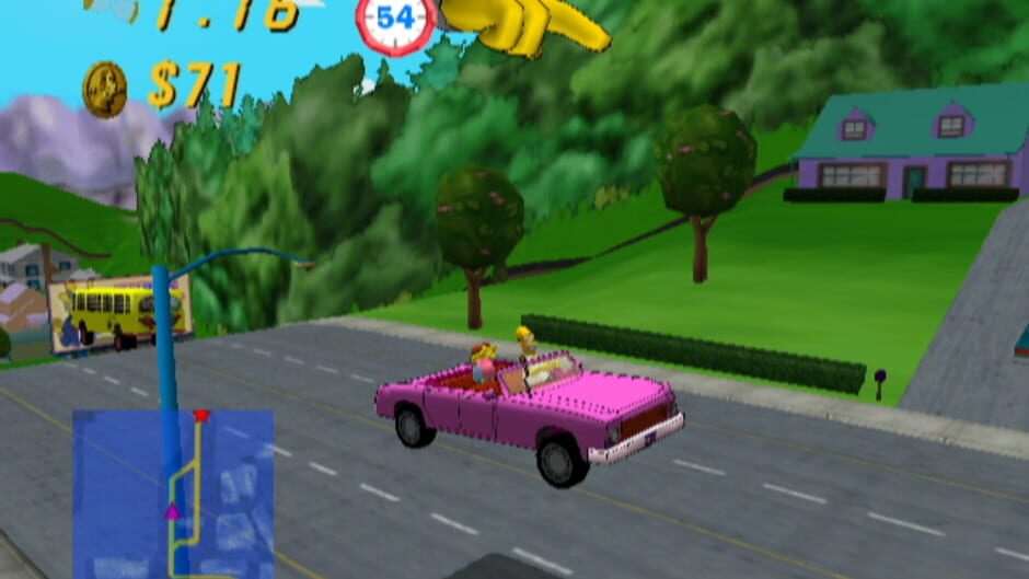 The Simpsons: Road Rage screenshot 5