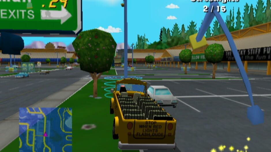 The Simpsons: Road Rage screenshot 3