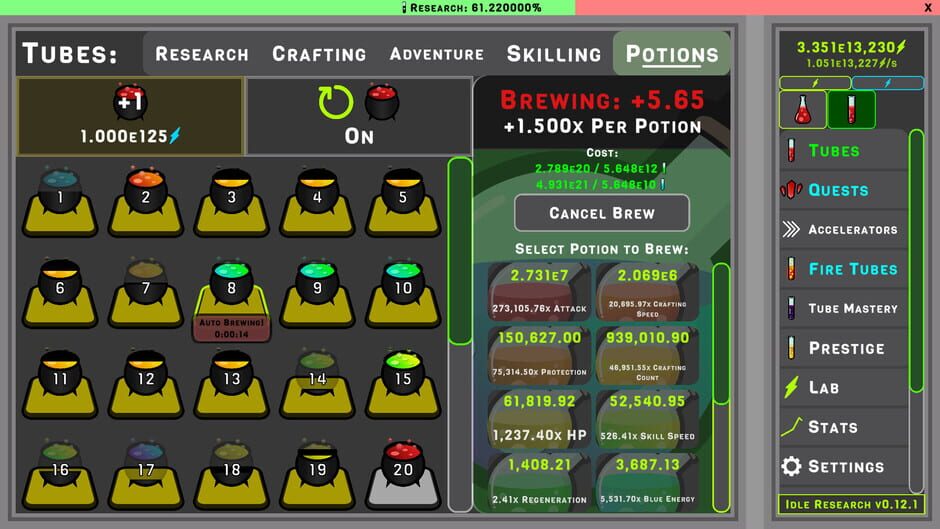 Idle Research screenshot 4