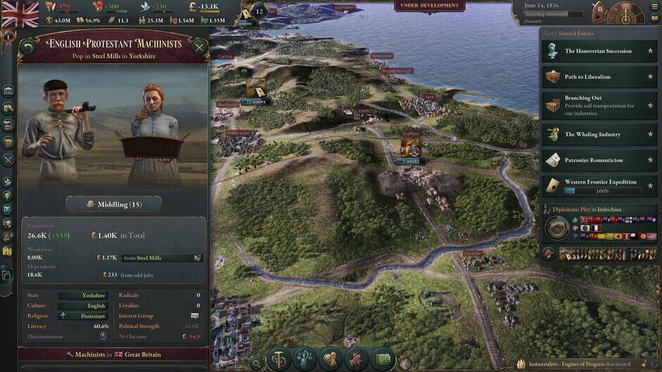 Victoria 3 screenshot 1