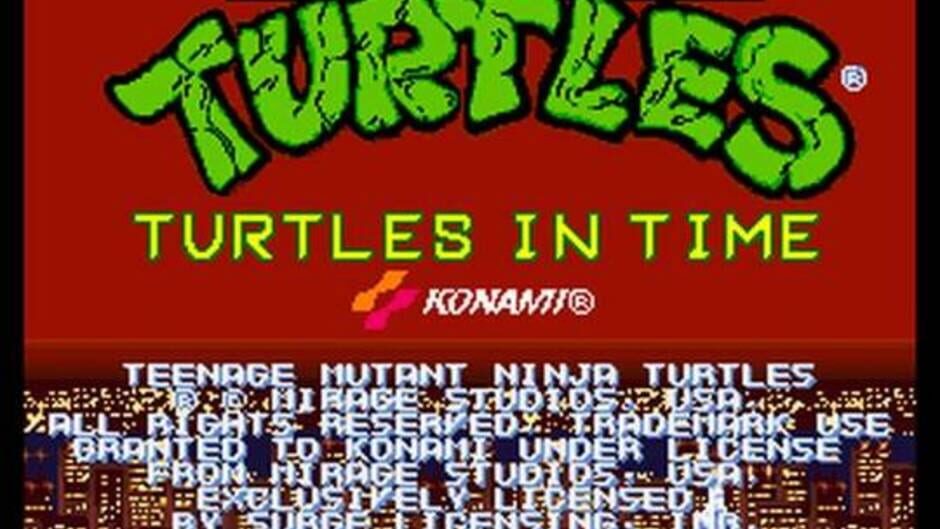 Teenage Mutant Ninja Turtles: Turtles in Time screenshot 1