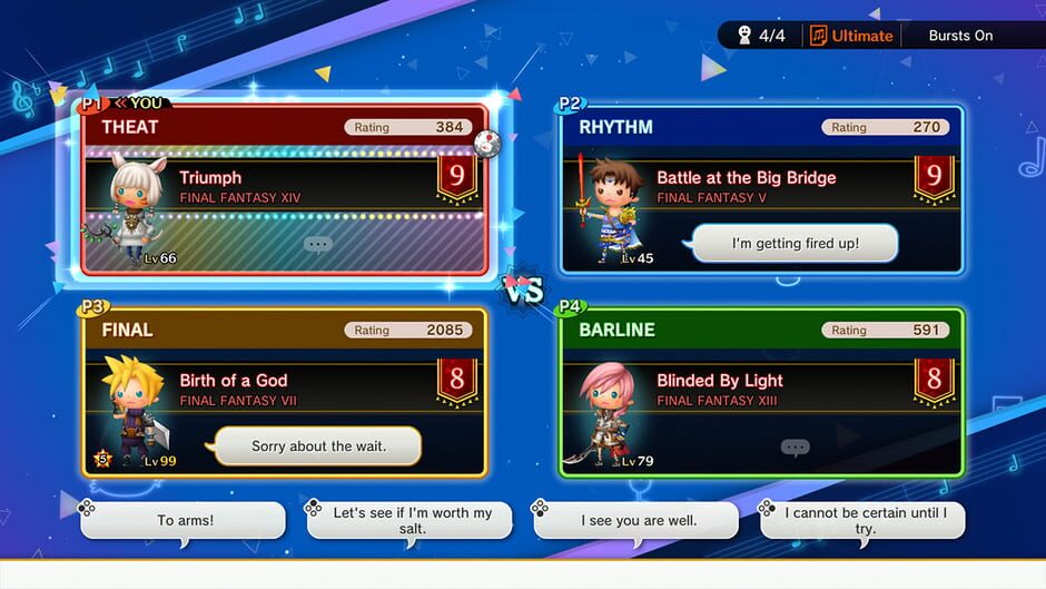 Theatrhythm Final Bar Line screenshot 5