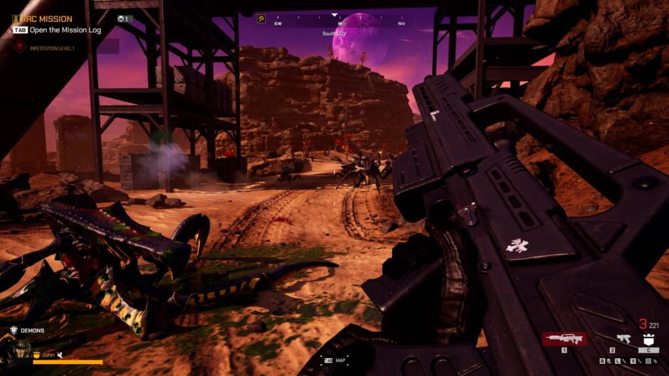 Starship Troopers: Extermination screenshot 1