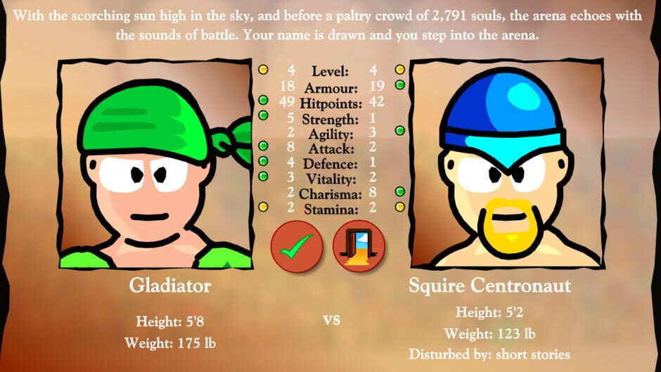 Swords and Sandals I: Gladiator screenshot 2