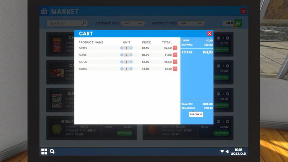 Supermarket Simulator screenshot 3
