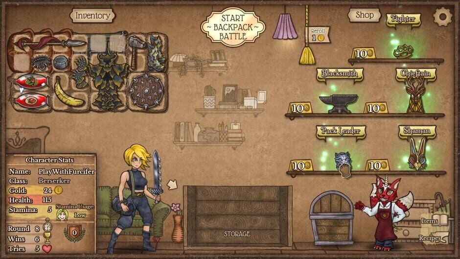 Backpack Battles screenshot 1