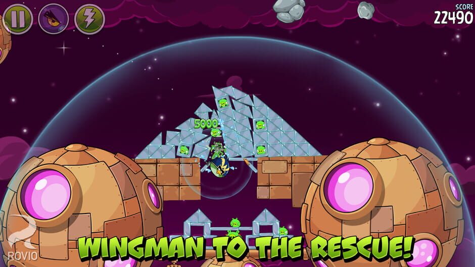 Angry Birds Space screenshot 4