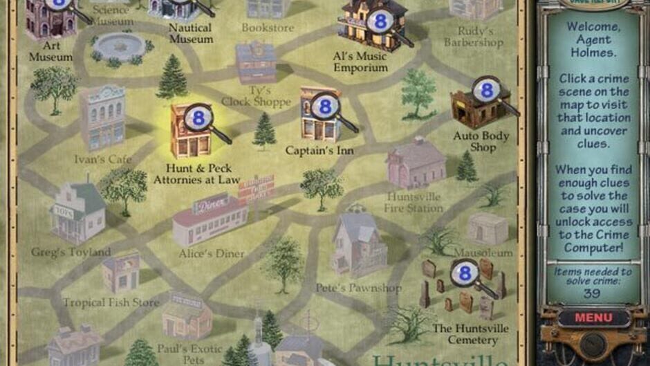 Mystery Case Files: Huntsville screenshot 1