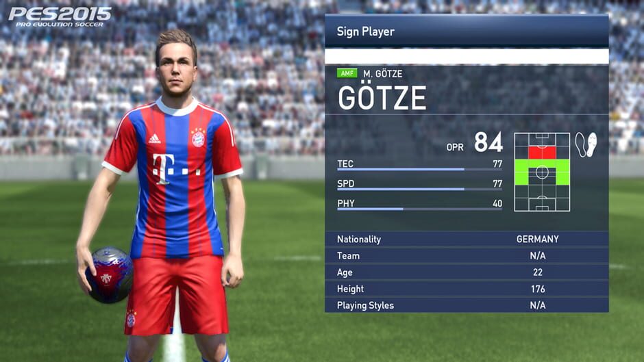 Pro Evolution Soccer 2015 screenshot 5