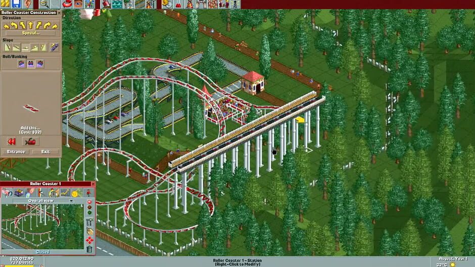 RollerCoaster Tycoon screenshot 5
