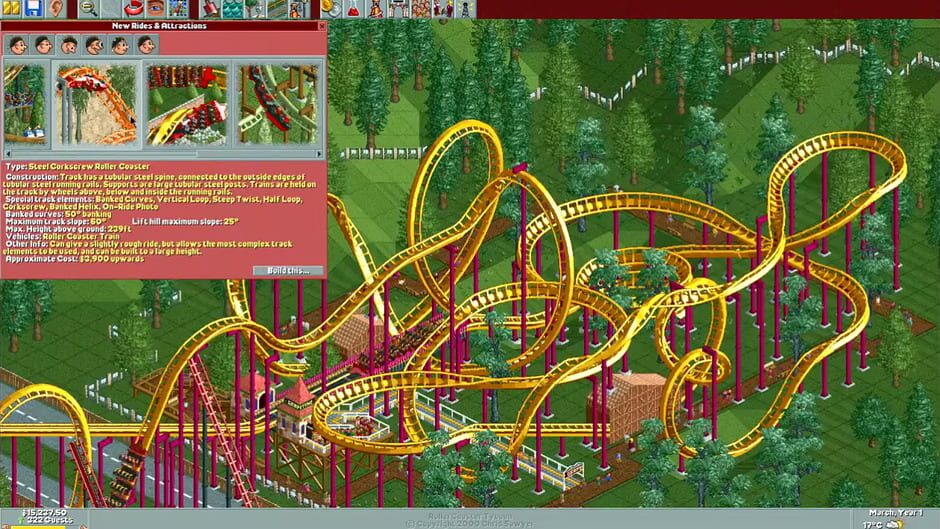 RollerCoaster Tycoon screenshot 4