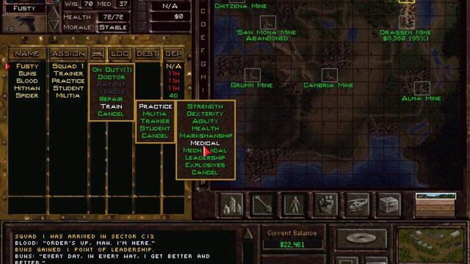Jagged Alliance 2 screenshot 2