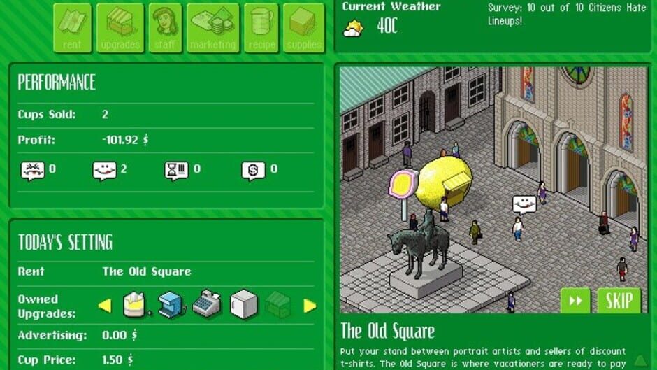 Lemonade Tycoon screenshot 4