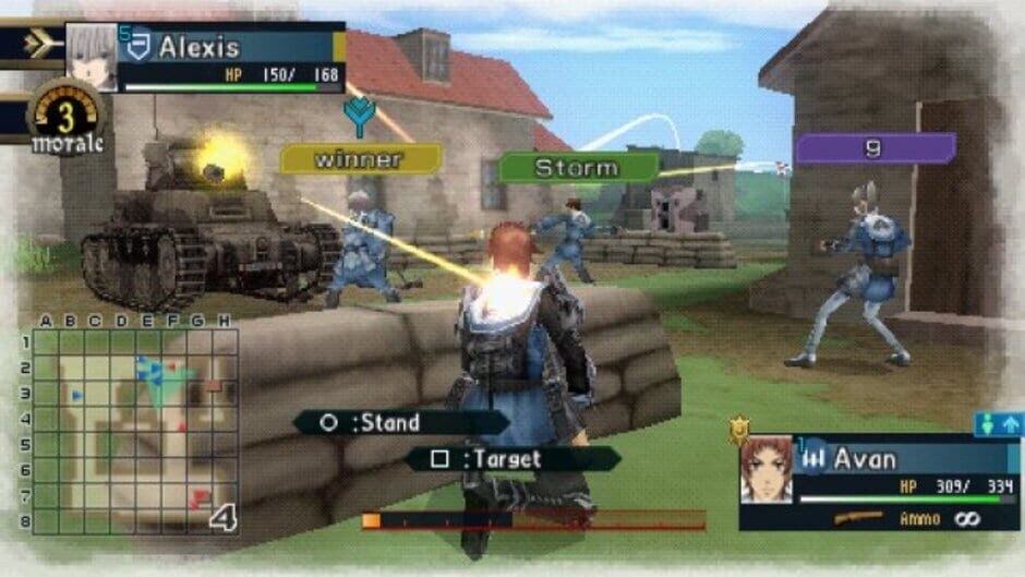 Valkyria Chronicles 2 screenshot 2